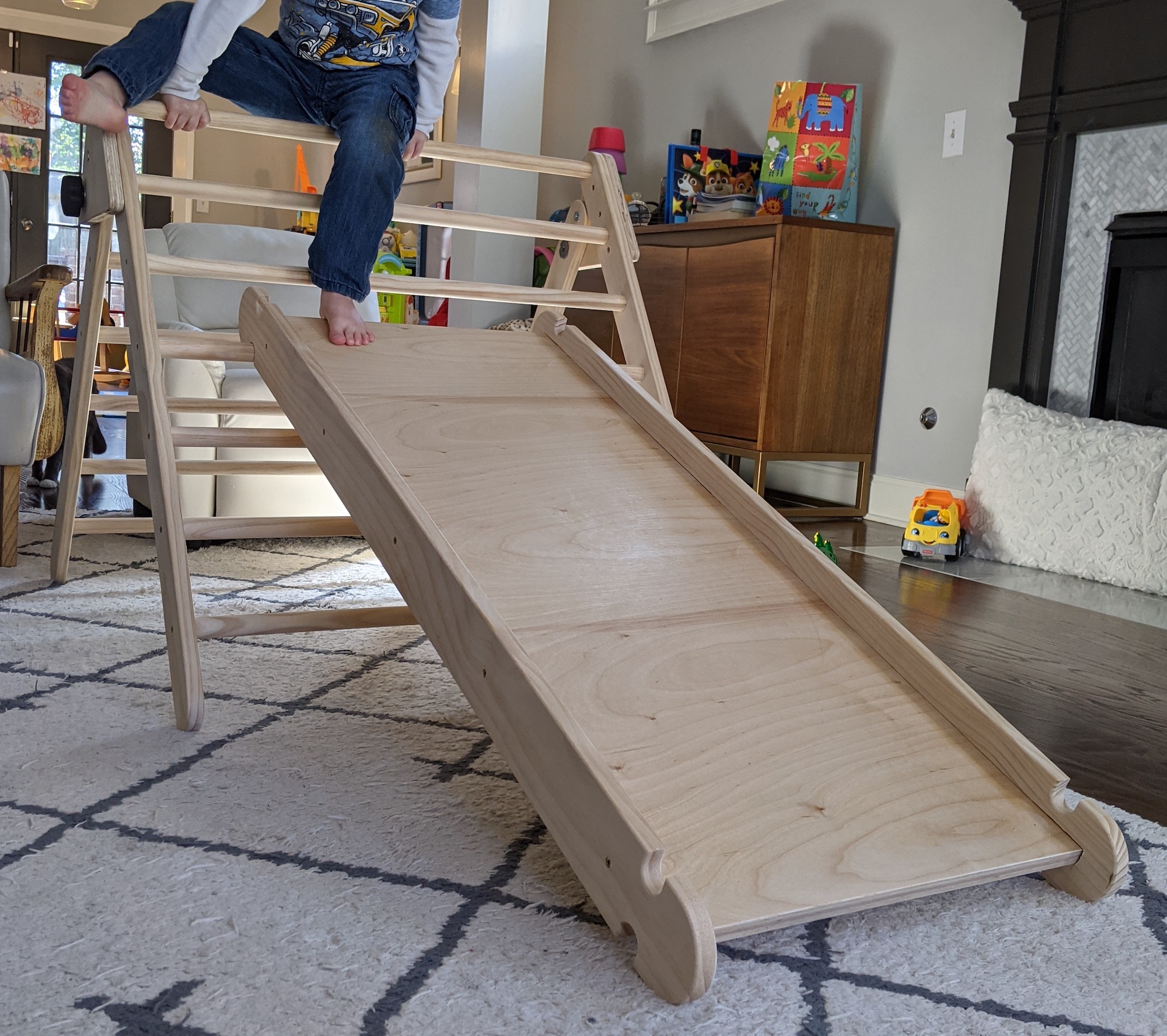DIY Pikler Triangle Slide - How to build a $200 slide from scratch