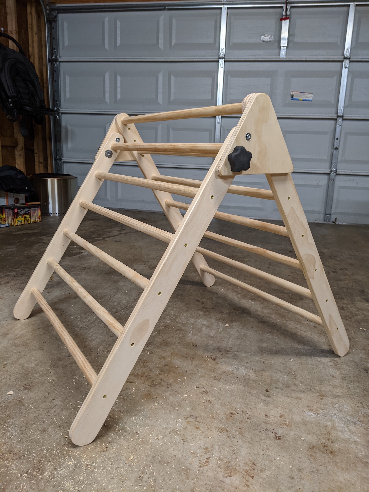 Lessons learned building a DIY Pikler Triangle