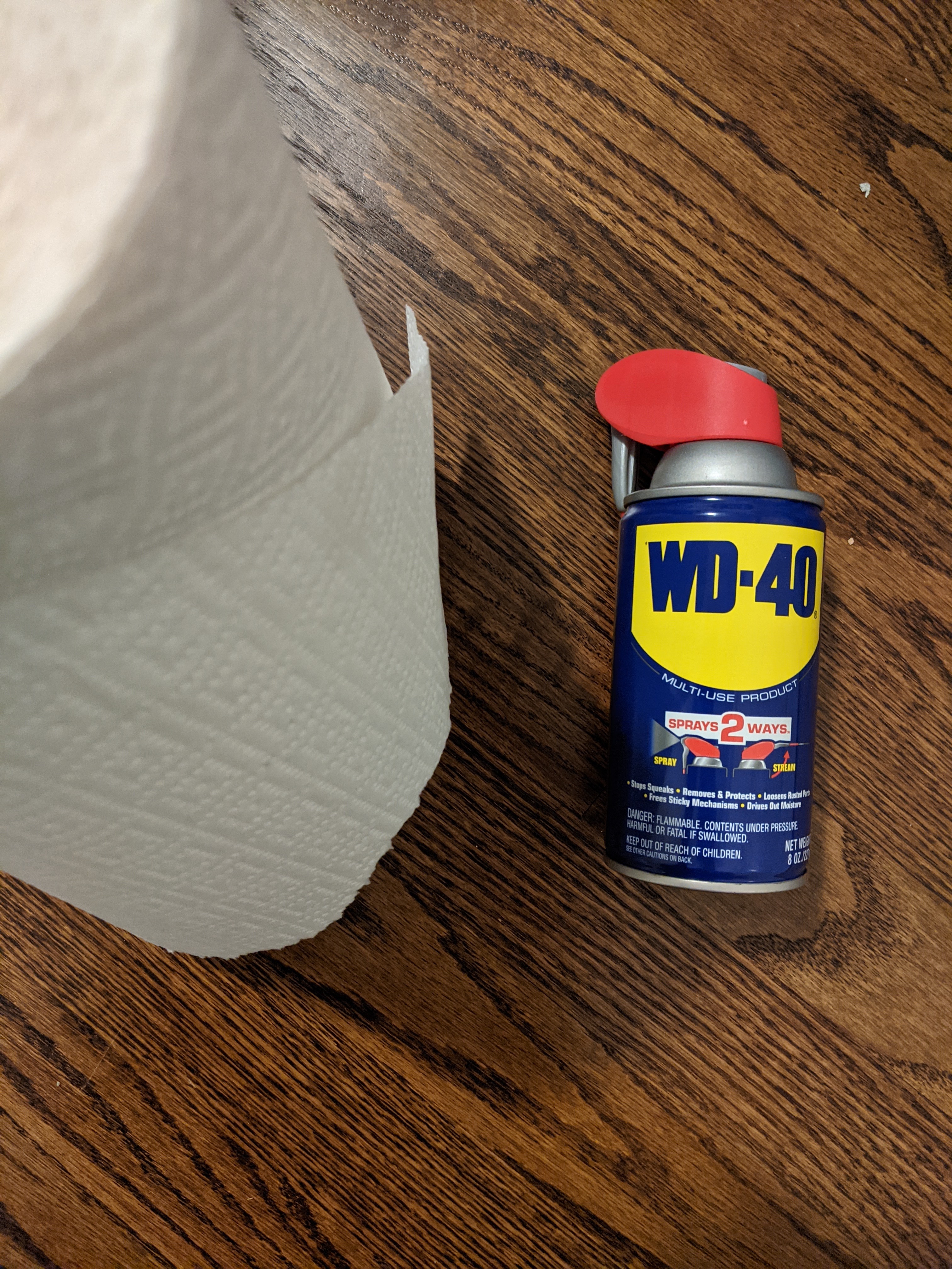 wd40 squeaky chair